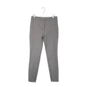 REISS Gio Jacquard Patterned Trousers Size 8